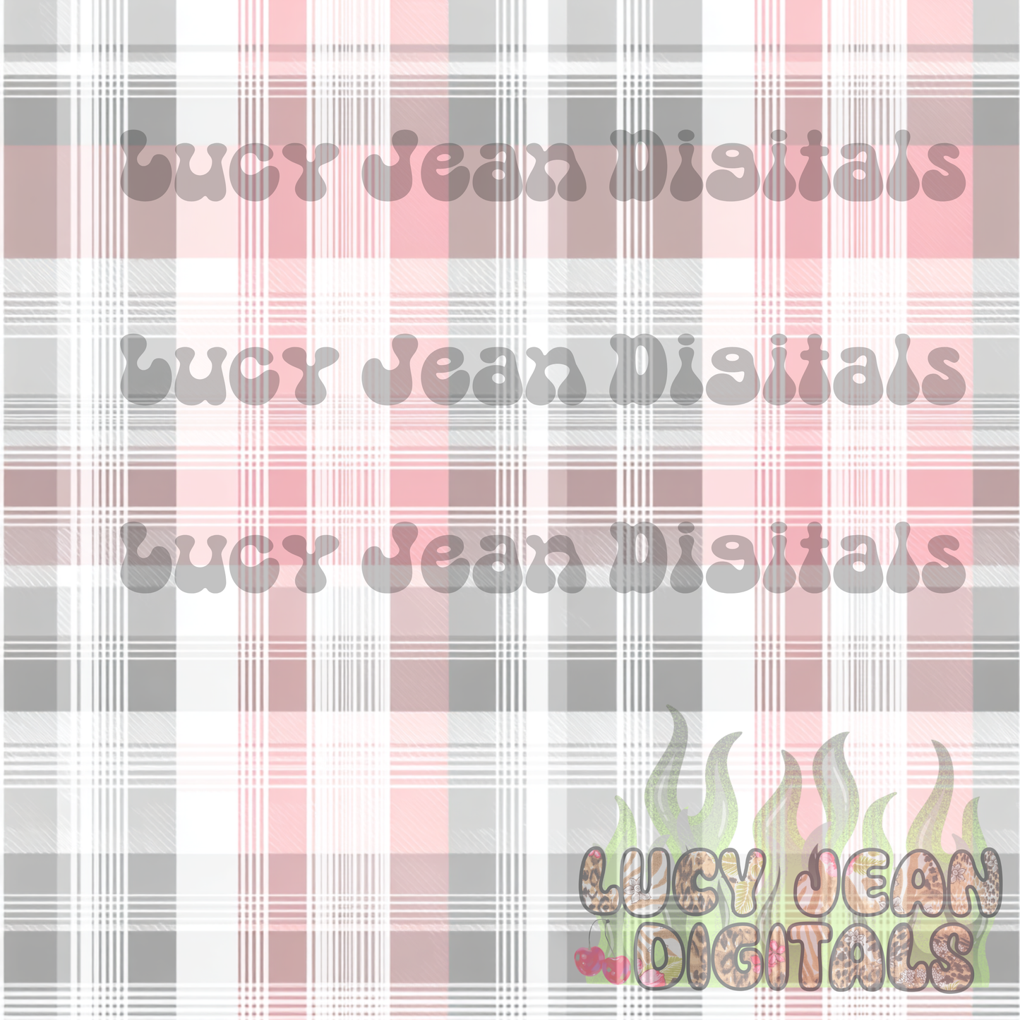 pink flannel Seamless File- 2026