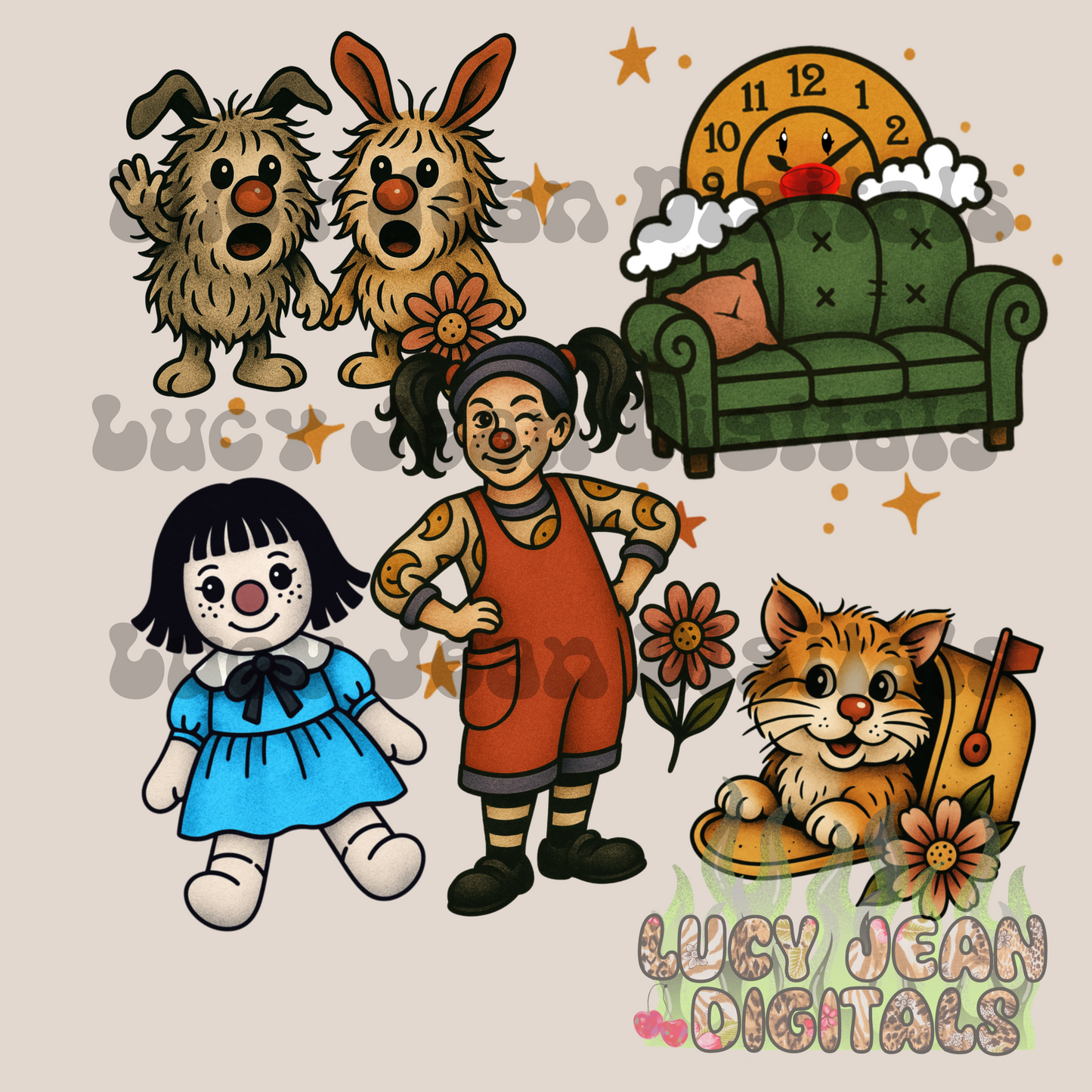90s Couch PNG