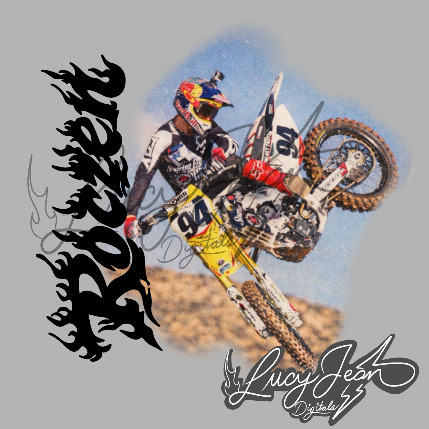 #94 dirt bike rider png (two colorways included)- 2026