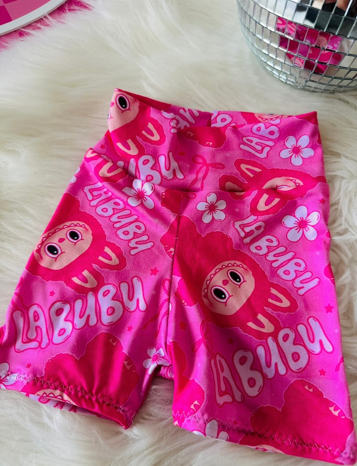 Monster doll biker shorts 18/24