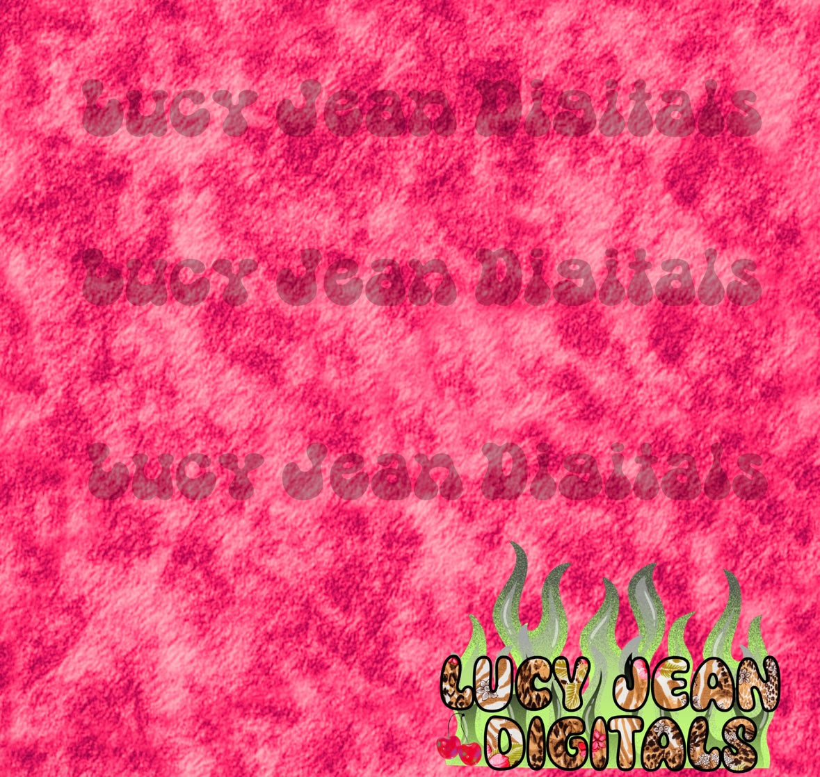Hot pink Acid Washed Denim Seamless File