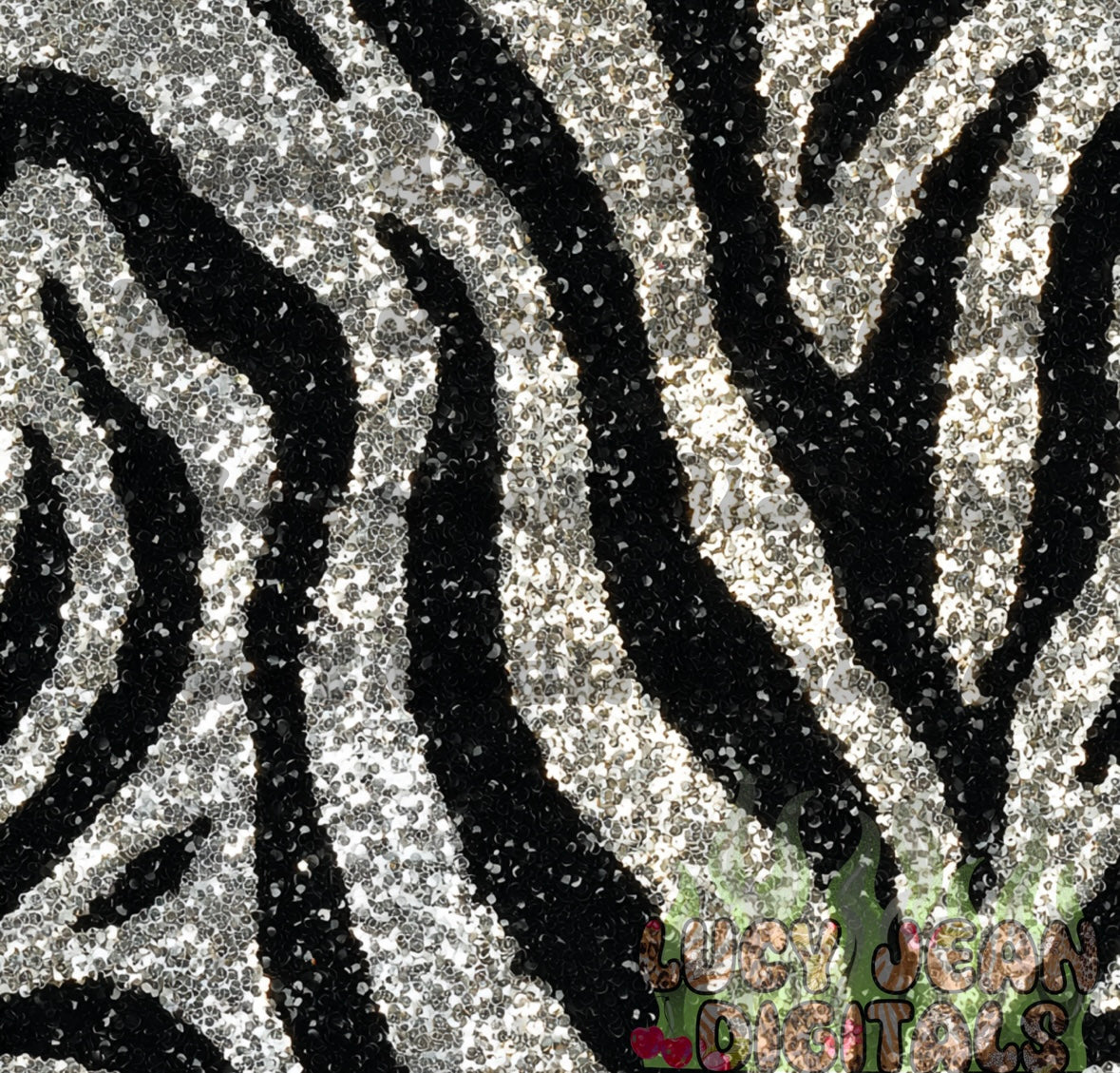 Glitter zebra Seamless File