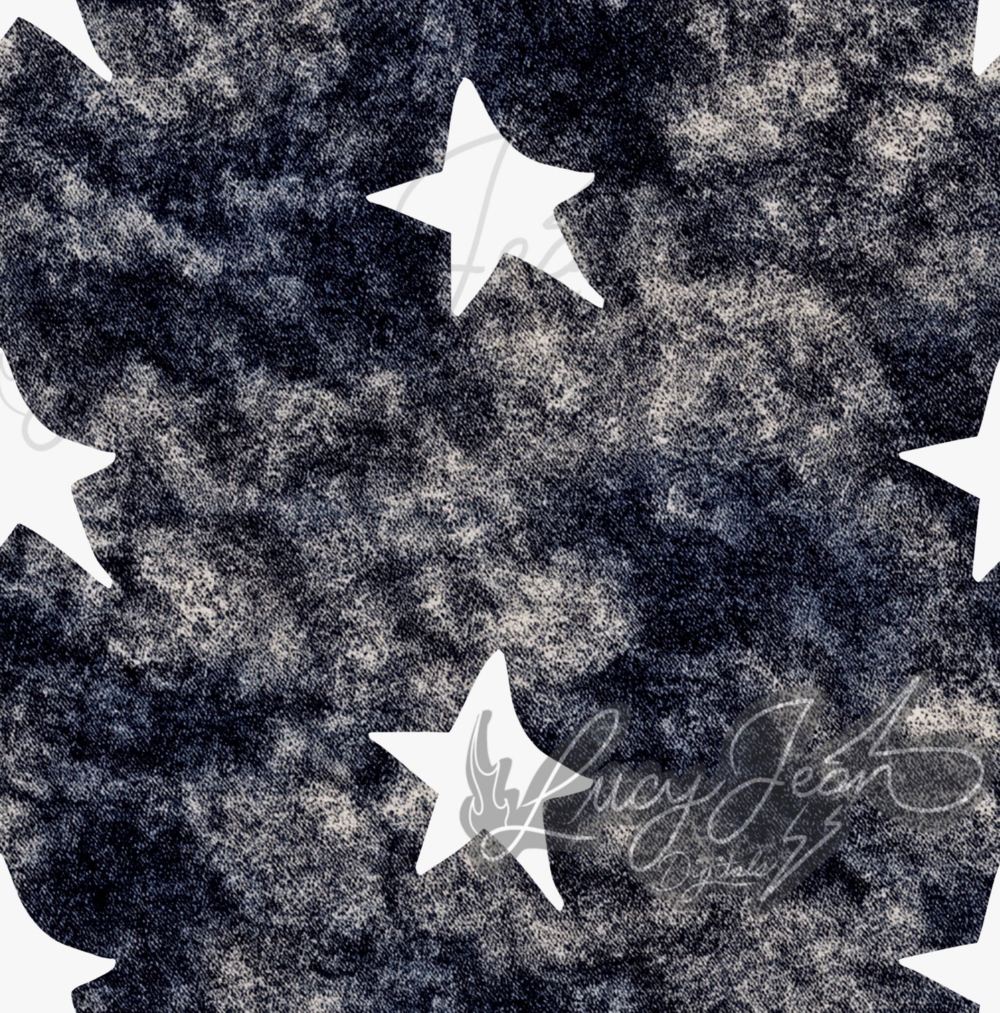 LJD x RMCC x RDD COLLAB star denim seamless file~ LIMITED
