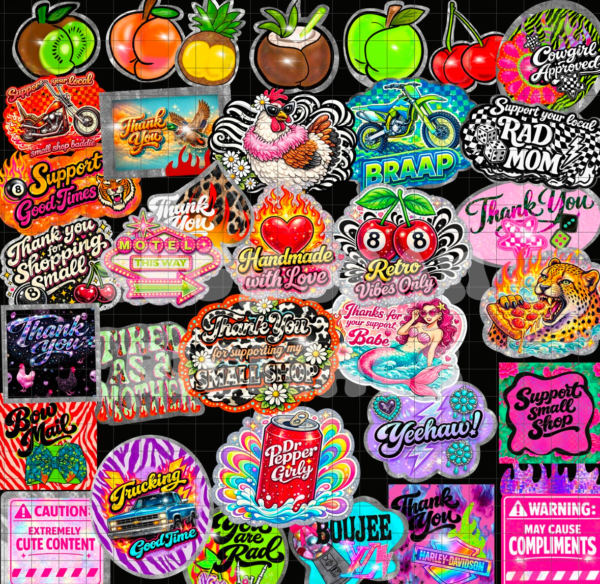 LIMITED - Ultimate 35 Sticker Bundle