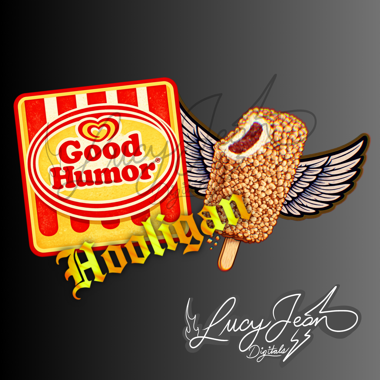 LIMITED COLLAB LJD x RDD HOOLIGAN ICE CREAM PNG