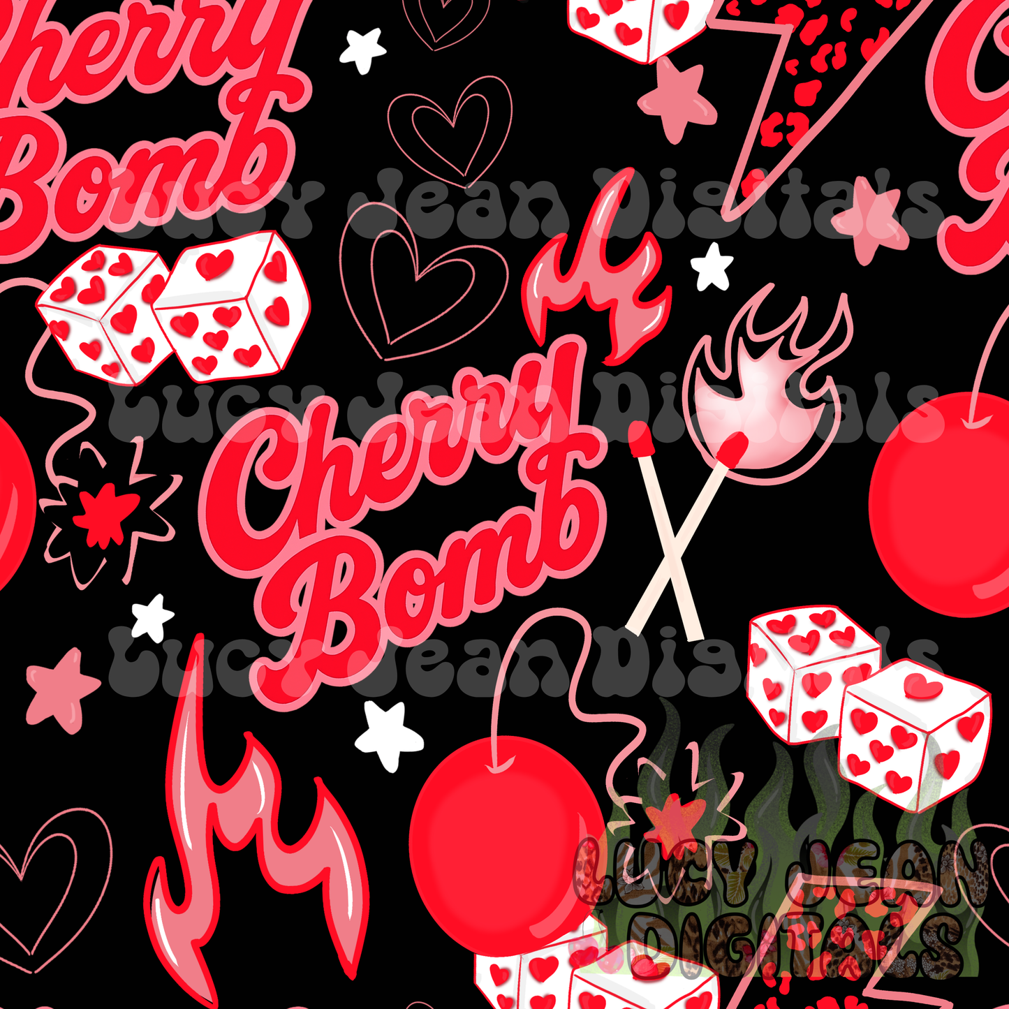 Cherry Bomb Seamless File