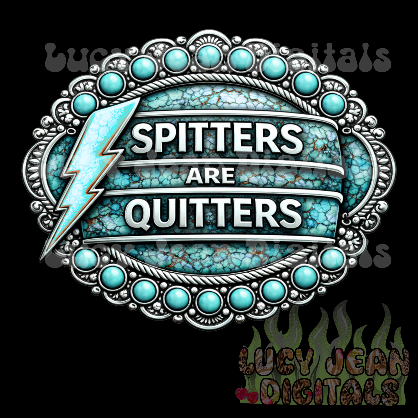 Spitters are quitters Adult PNG