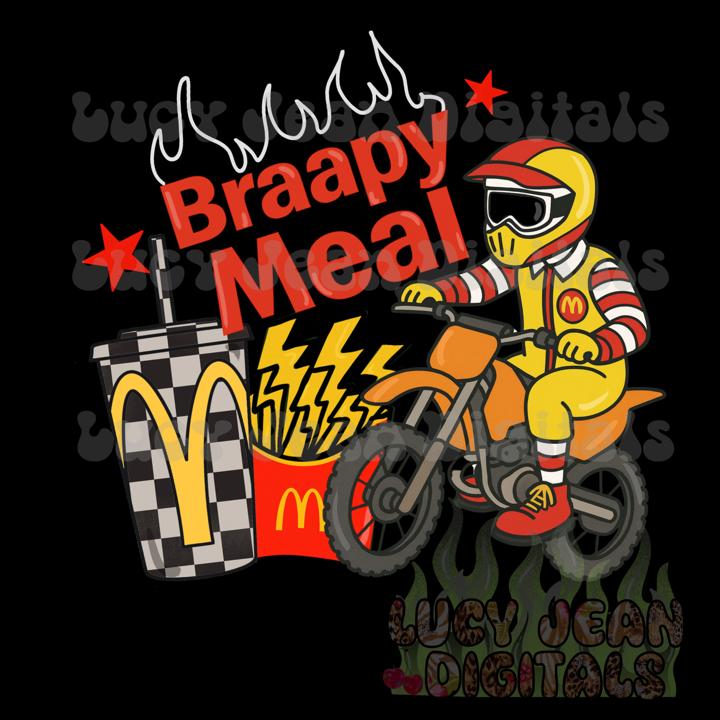 Braapy meal dirtbike PNG