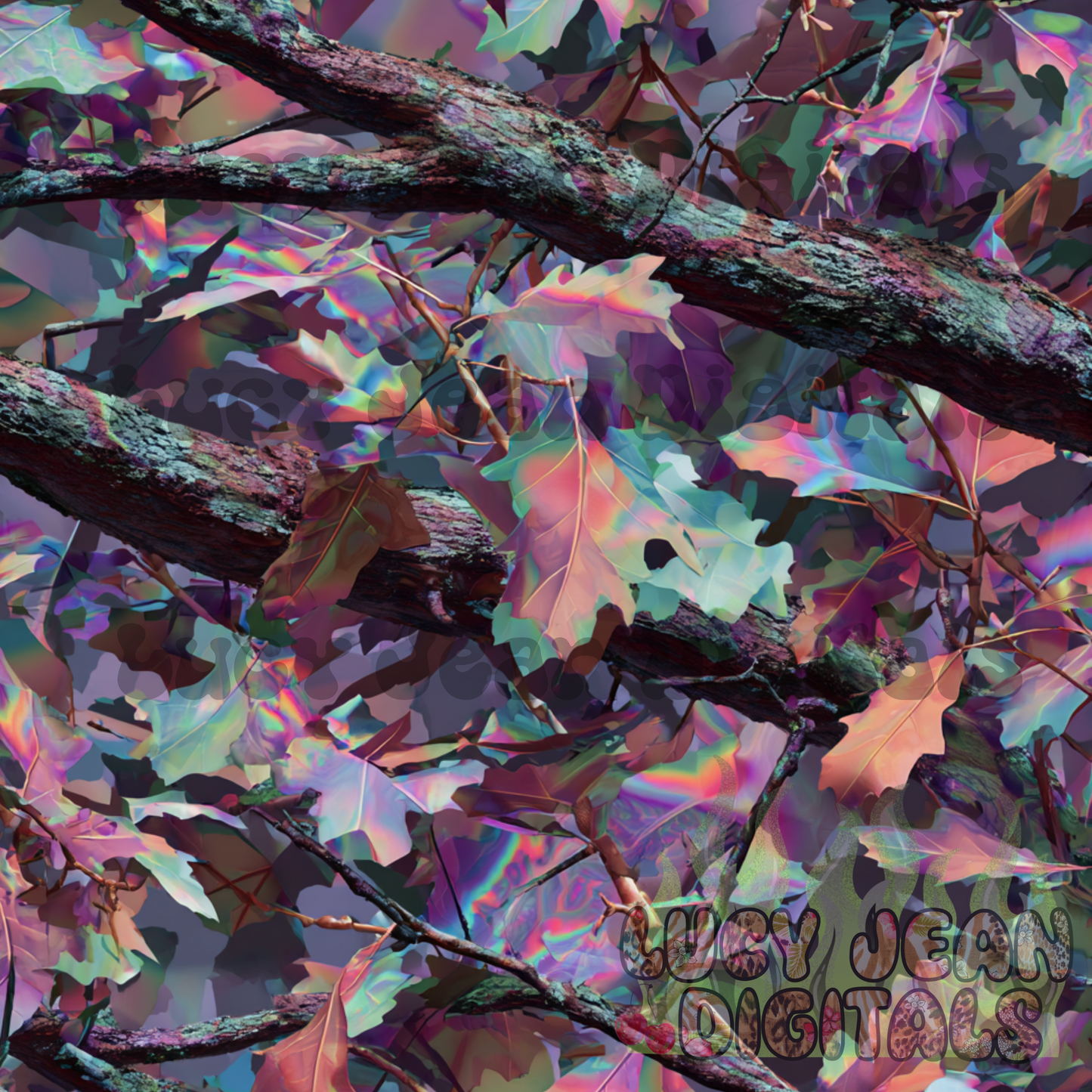 Holographic Camo Seamless File