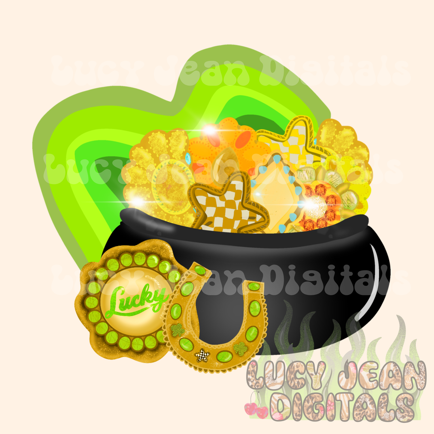 St Patrick’s day conchos PNG - 2026