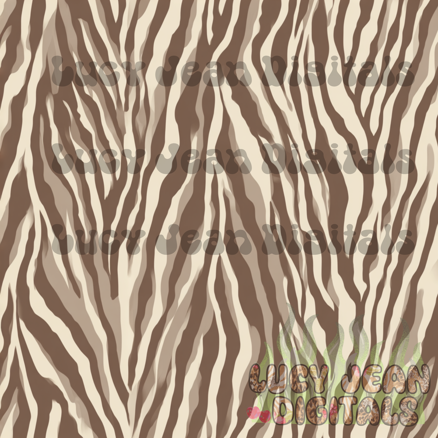 Muted beige zebra Seamless File- 2026
