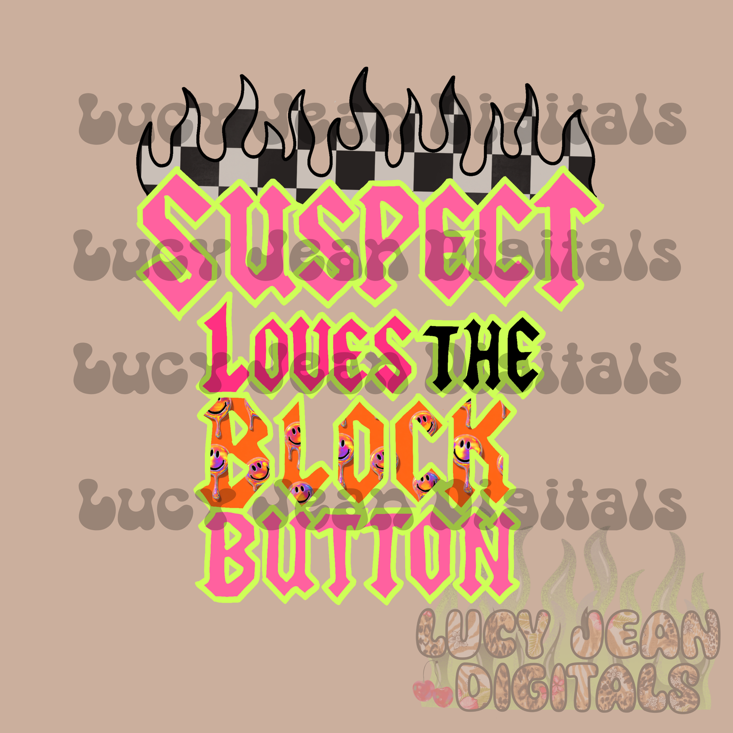 block Button PNG