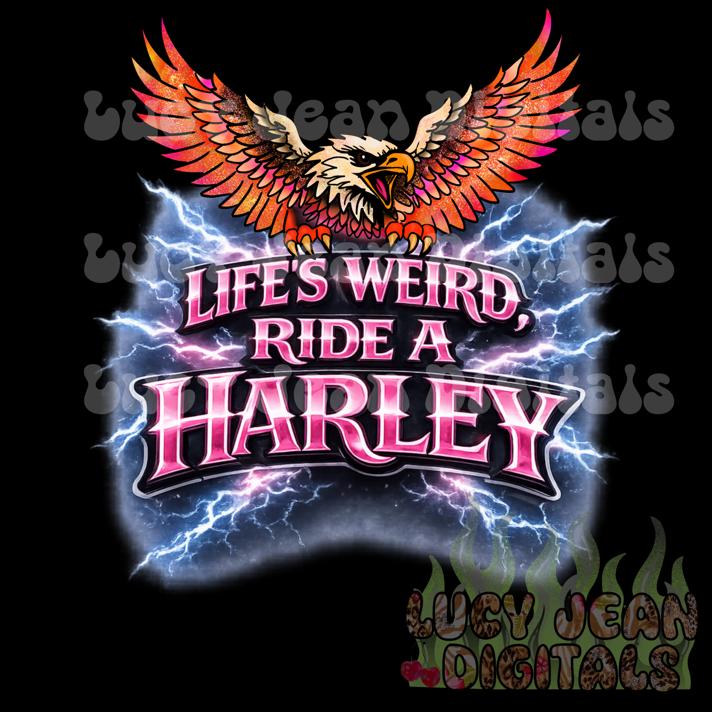 Life’s weird HD motorcycle PNG-2026