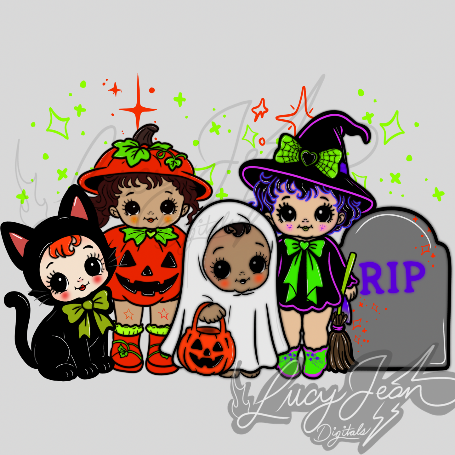 Halloween Kewpie PNG -2026