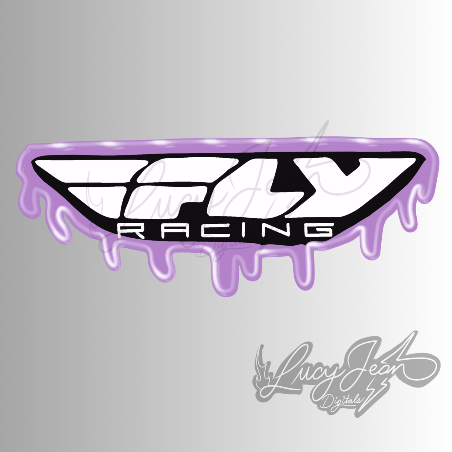 Purple drippy moto brand PNG-2026