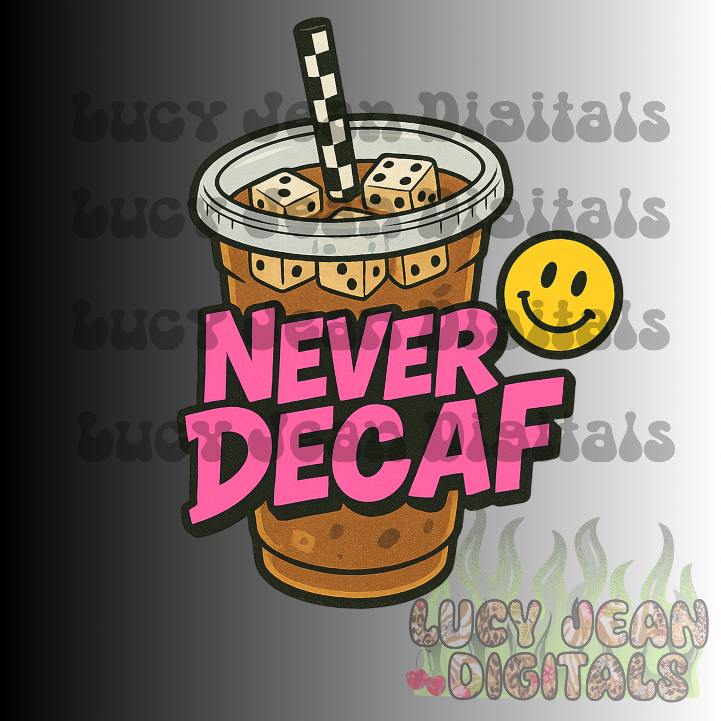 Never Decaf PNG
