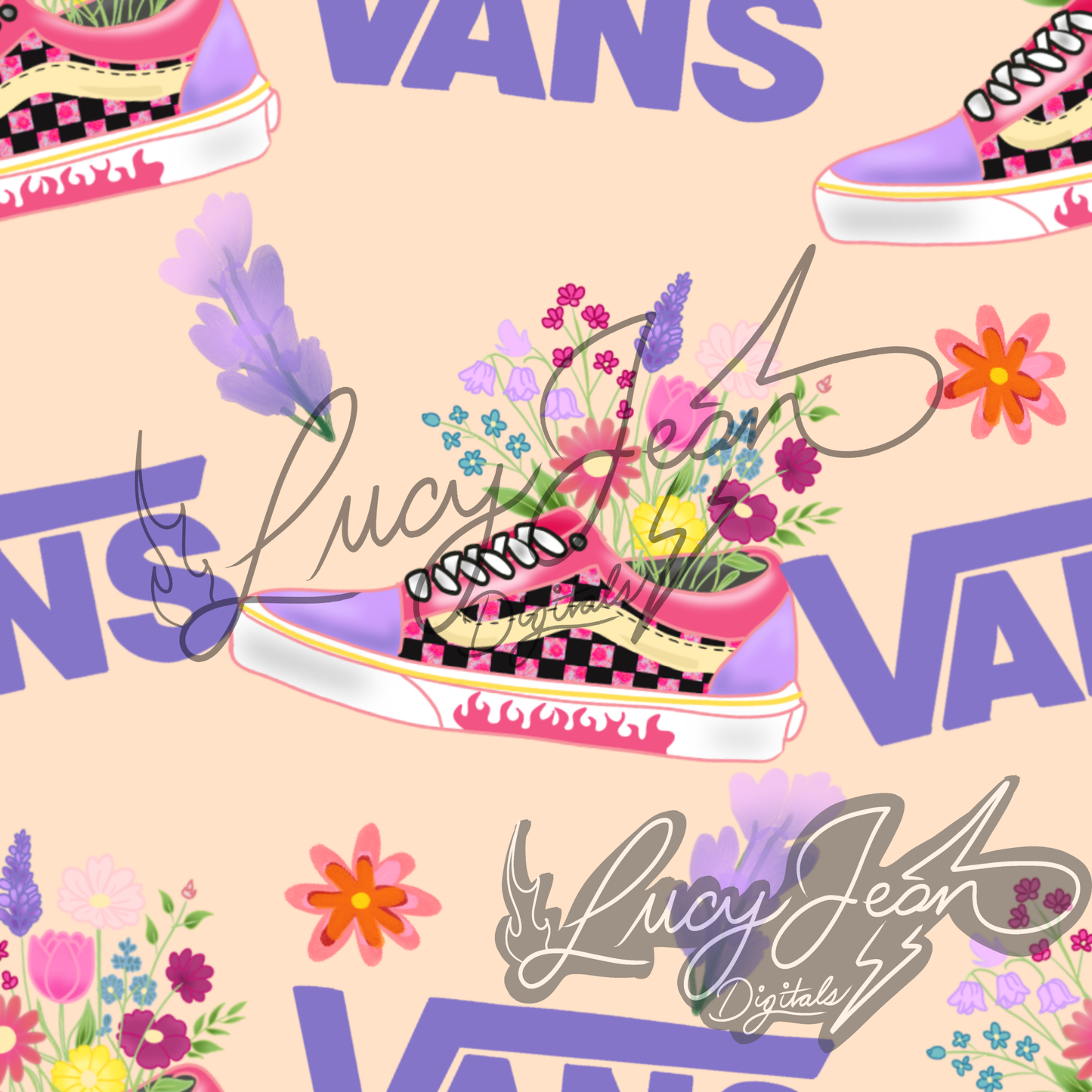 Wildflower sneakers Seamless- 2026