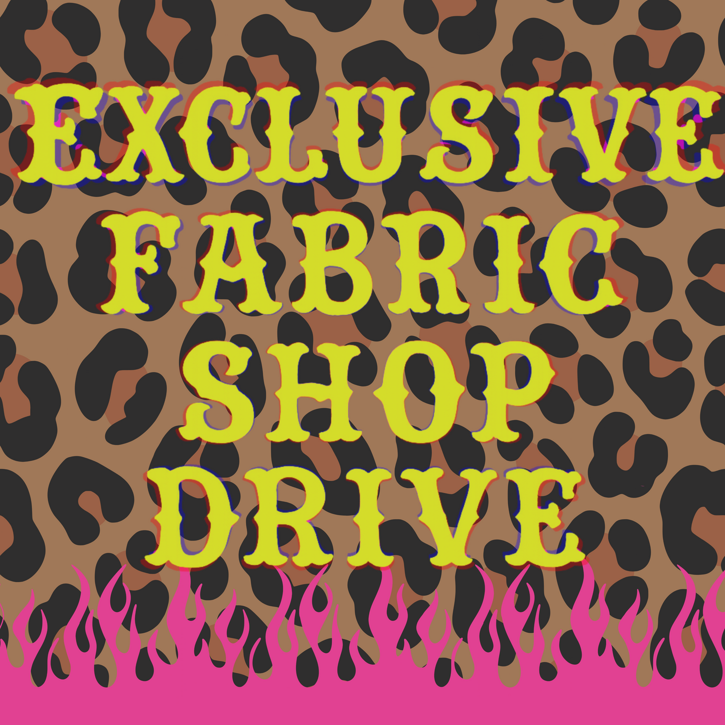 EXCLUSIVE FABRIC SHOP ONLY DRIVE - read description prior to purchase