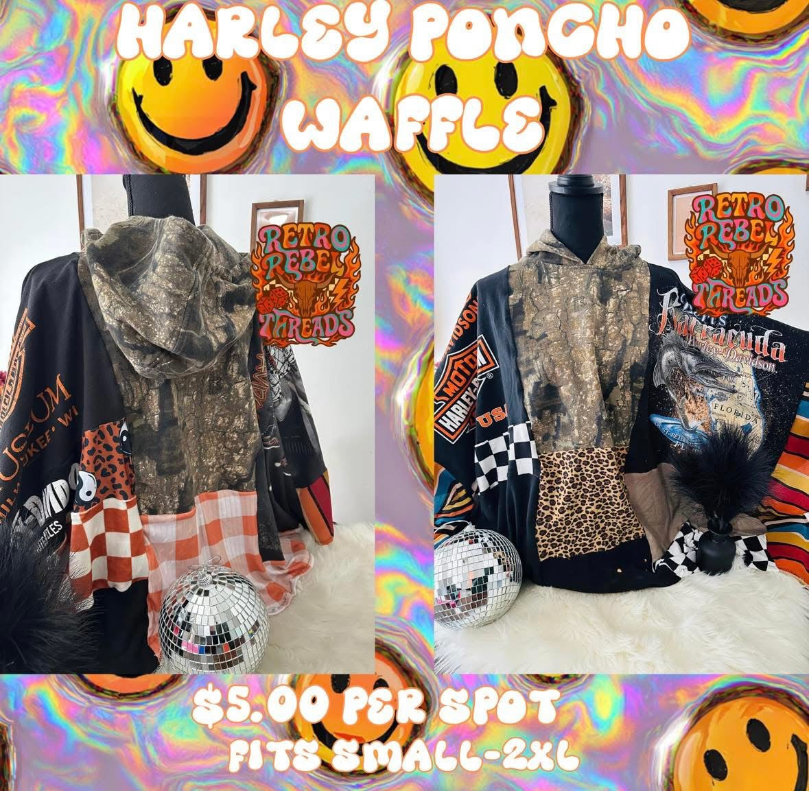 WAFFLE - Poncho