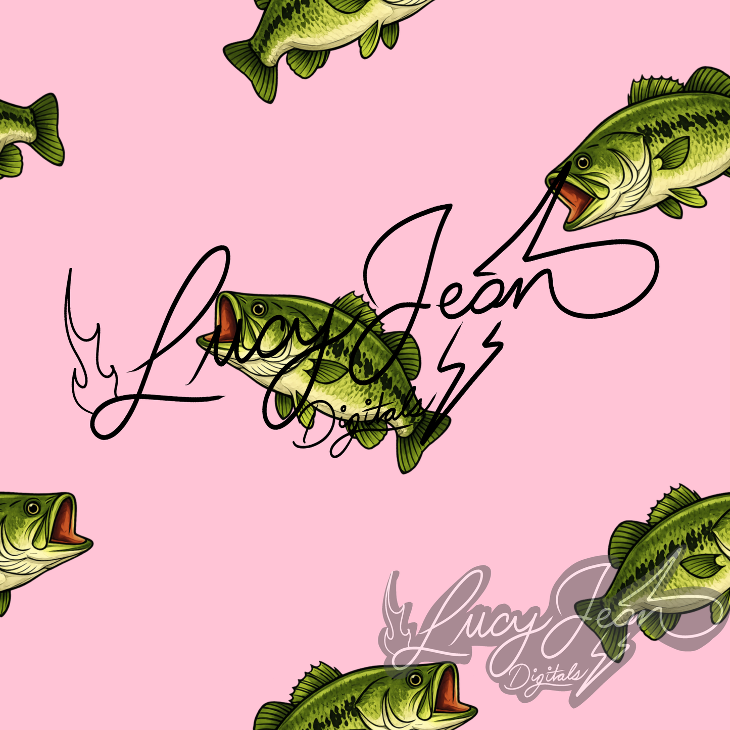 Pink Bass Seamless File- 2026