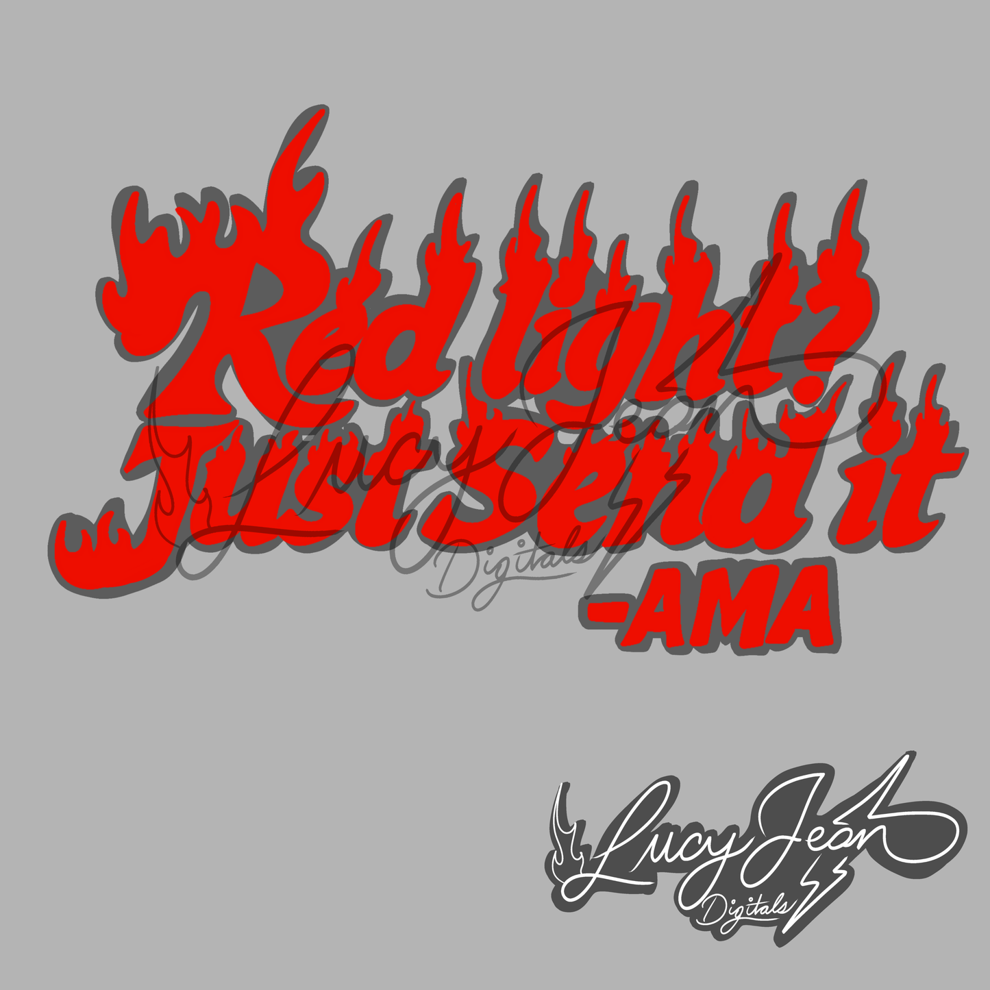 Red light dirt bike PNG- 2026