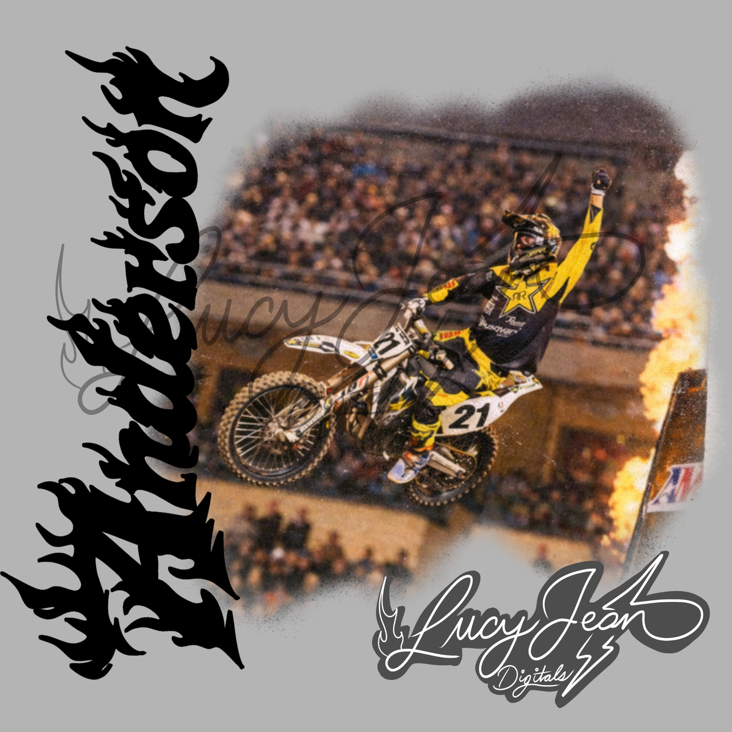 #21 dirt bike rider png (two colorways included)- 2026