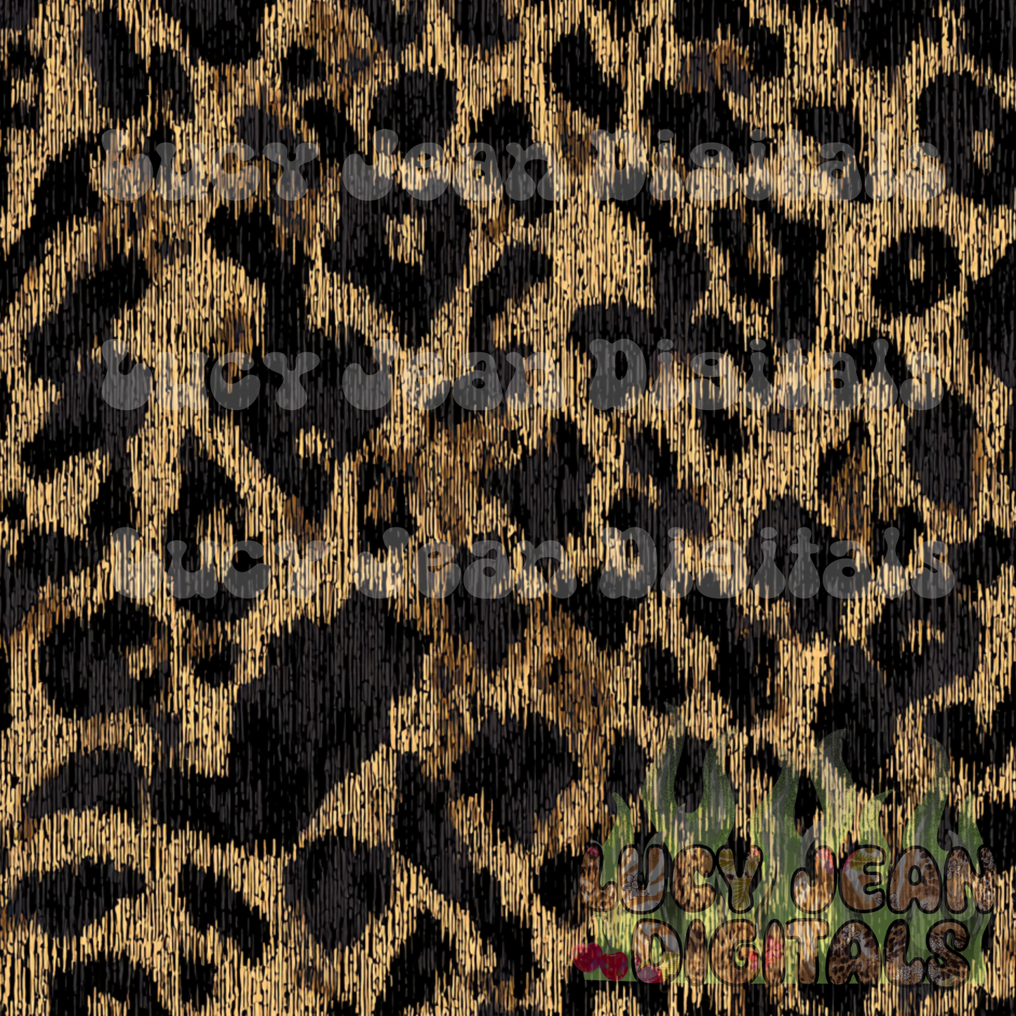 Plisse Leopard seamless File