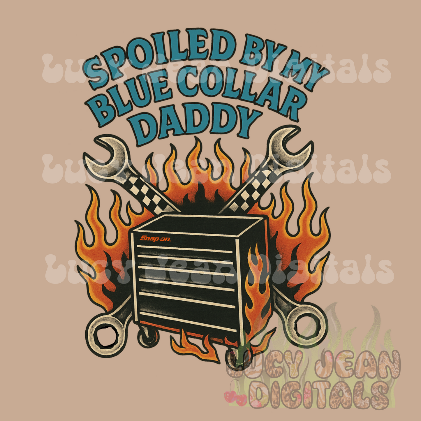 TM TOOLBOX Blue collar daddy boy PNG
