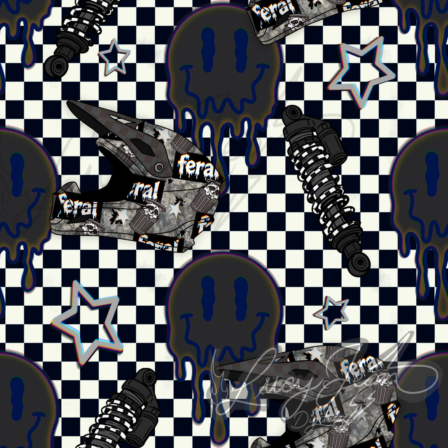 Feral helmet moto dirt bike seamless file- 2026