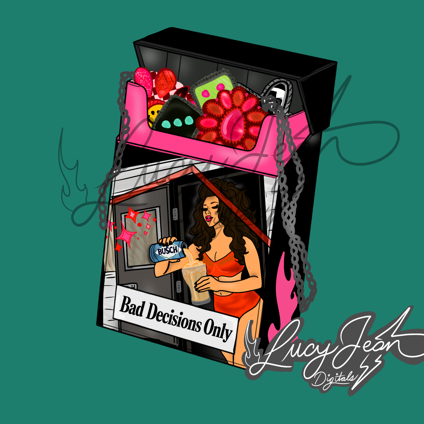 Bad Decisions Only PNG- 2026
