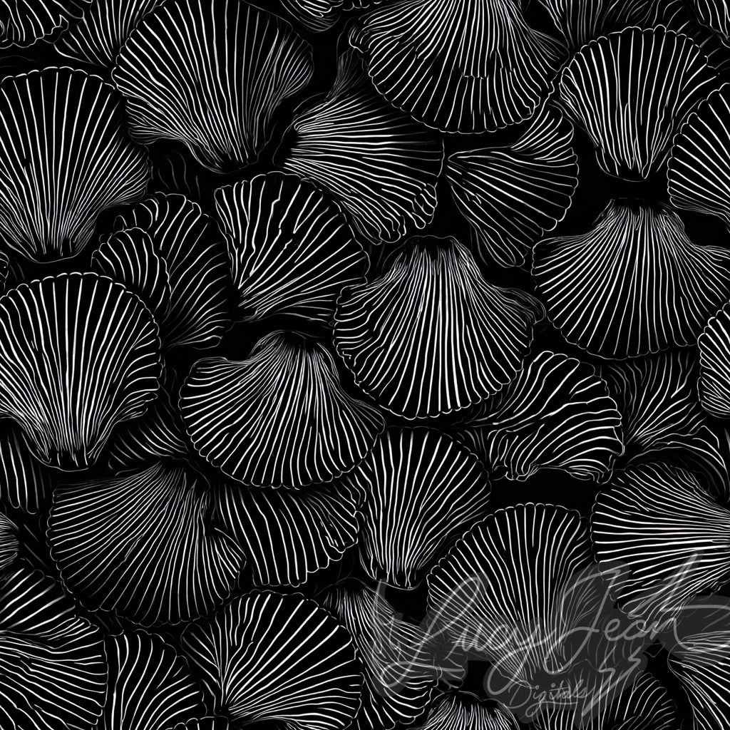 Black Shells seamless file- 2026