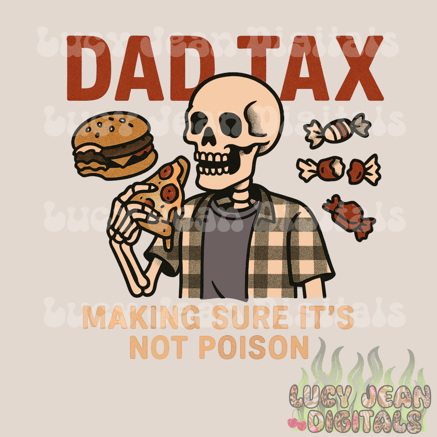 Dad Tax PNG