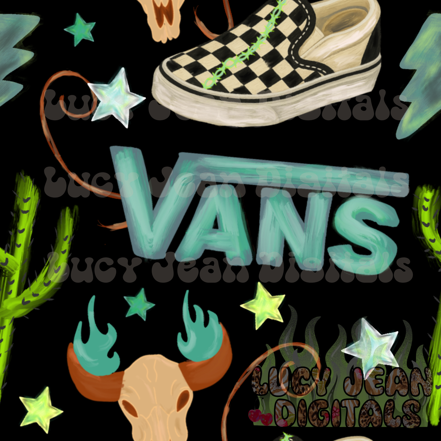 LIMITED WESTERN SNEAKER BOYS SEAMLESS FILE