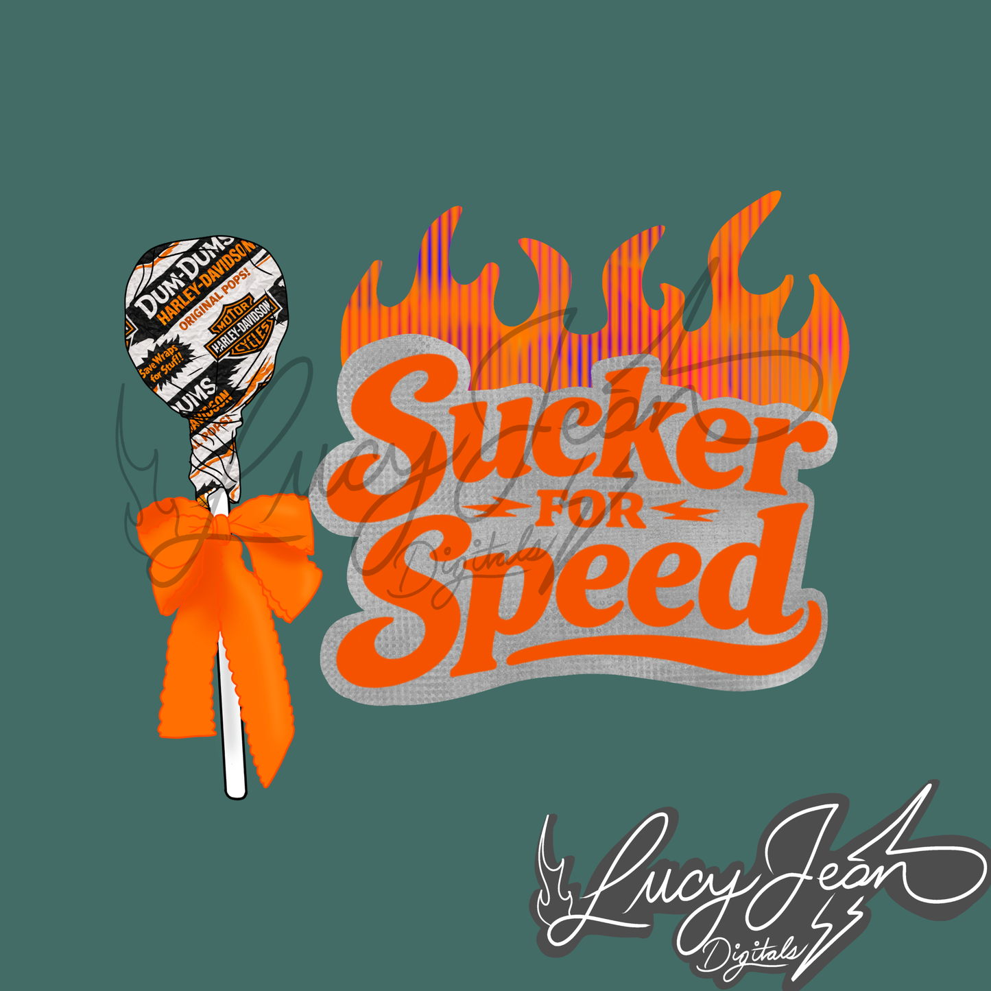 HD motorcycle Lollipop PNG- 2026