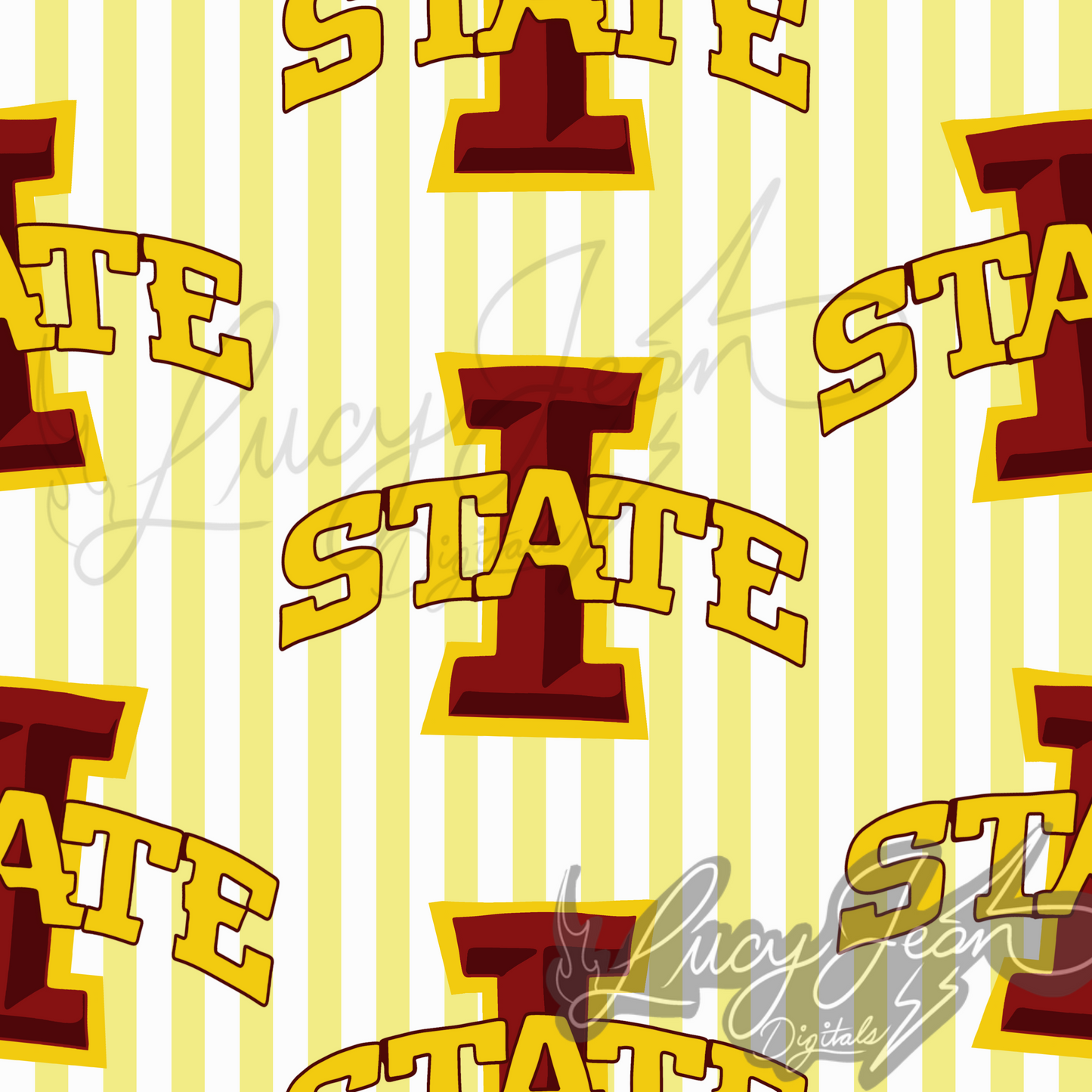 Iowa state college football seamless file-2026