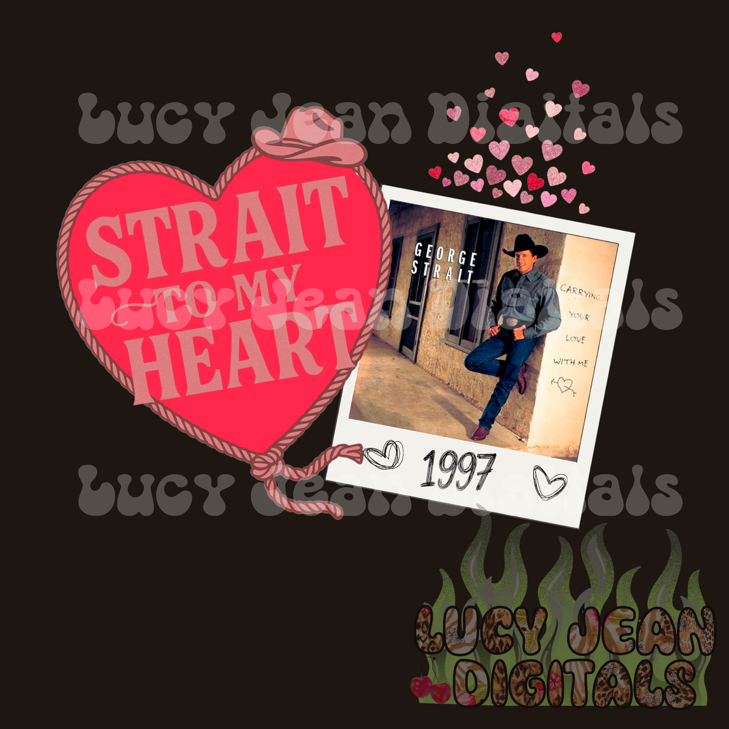 Strait to my Heart PNG