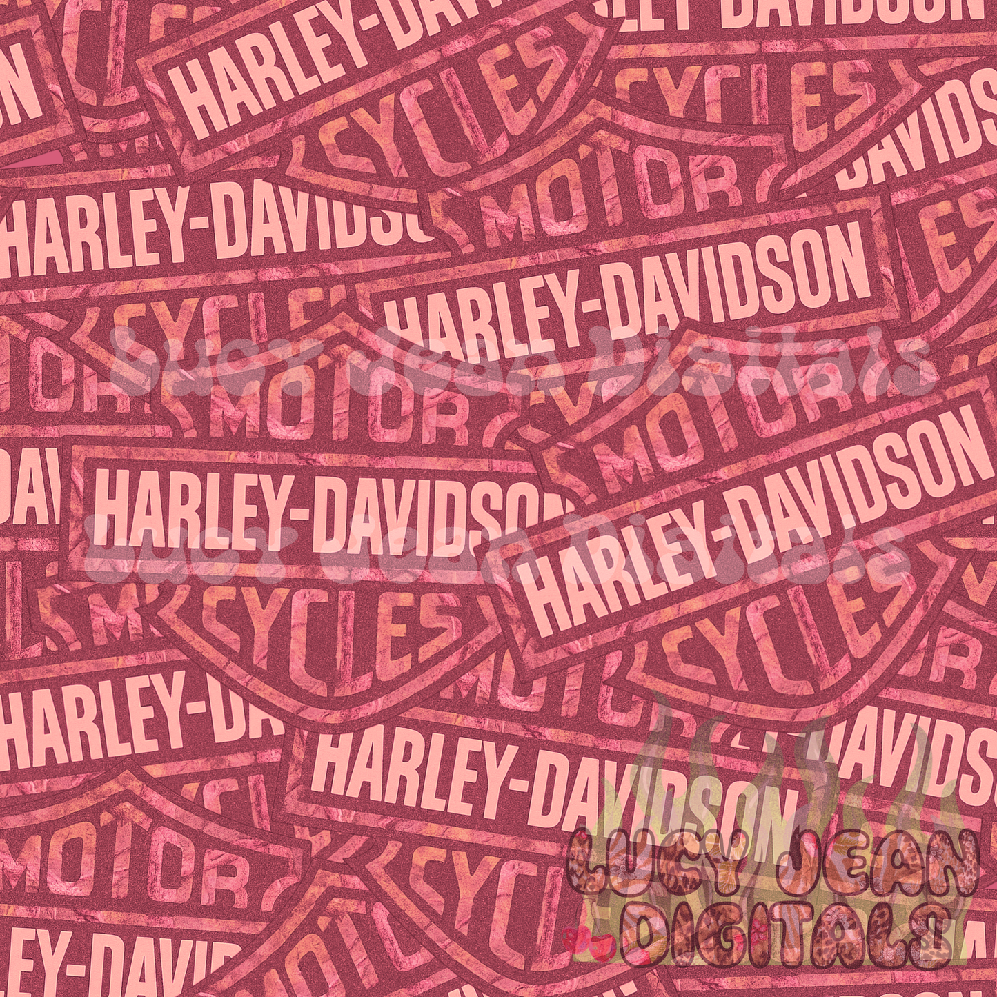 Pink HD moto camo Seamless File