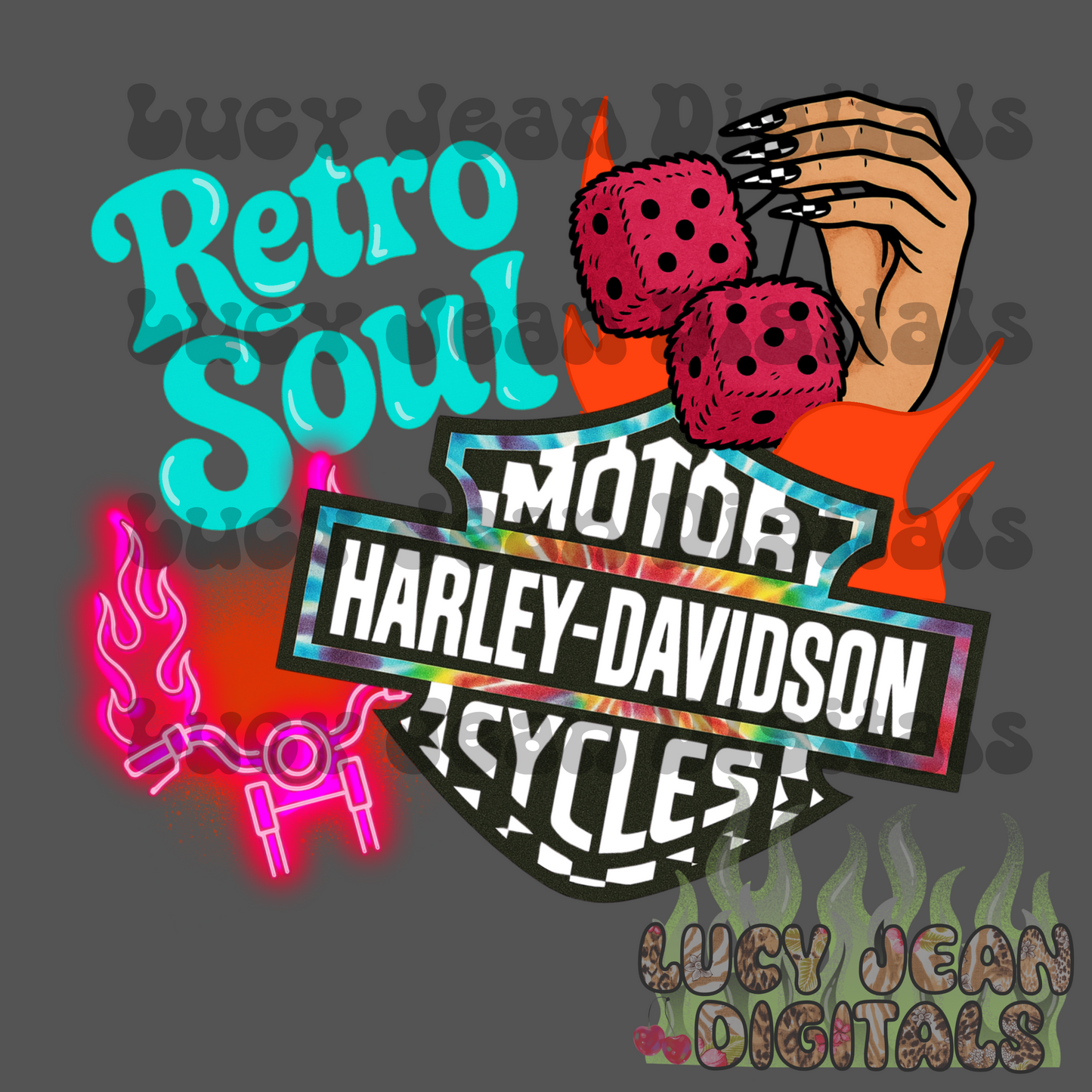 Retro Soul Hd Motorcycle PNG