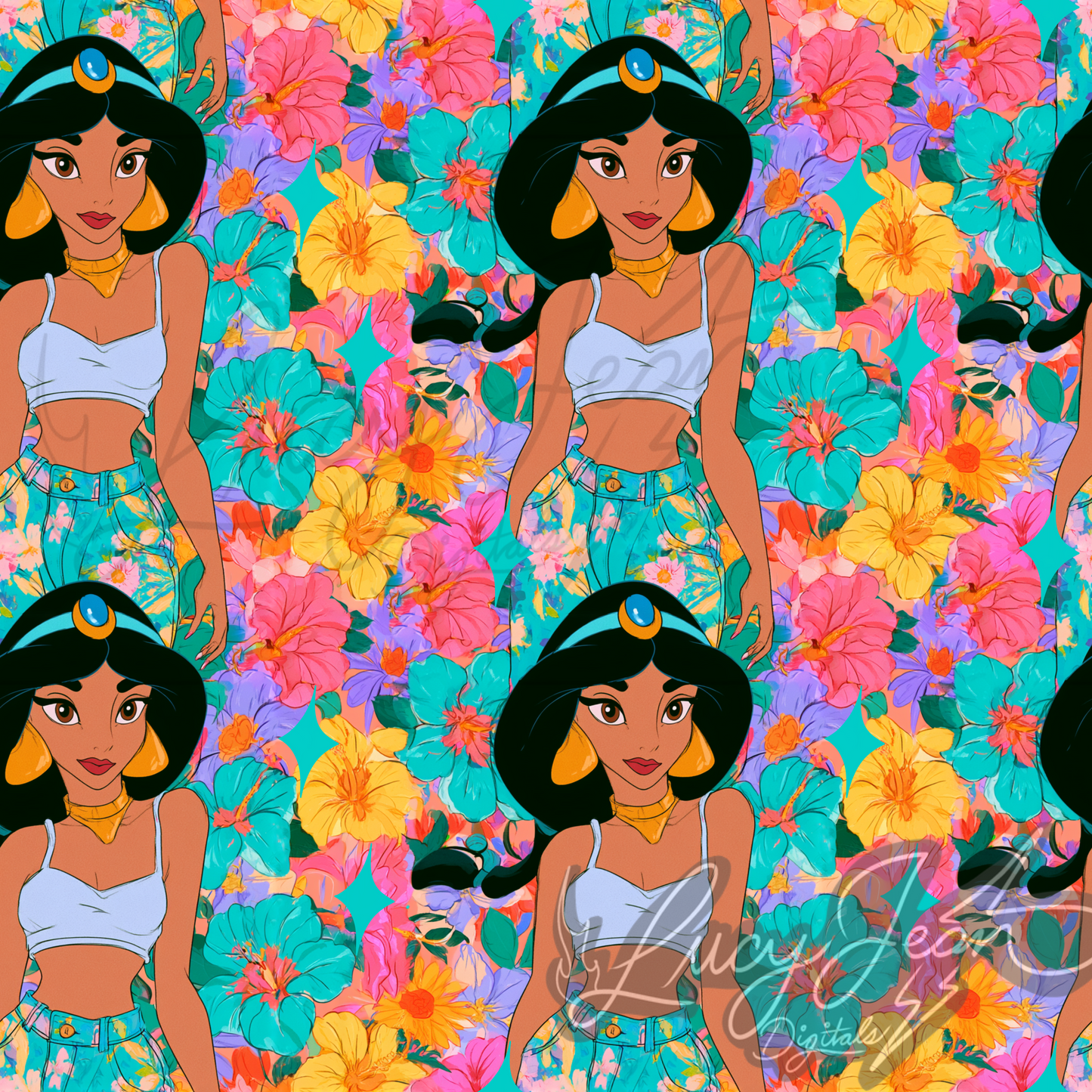 J princess seamless file-2026