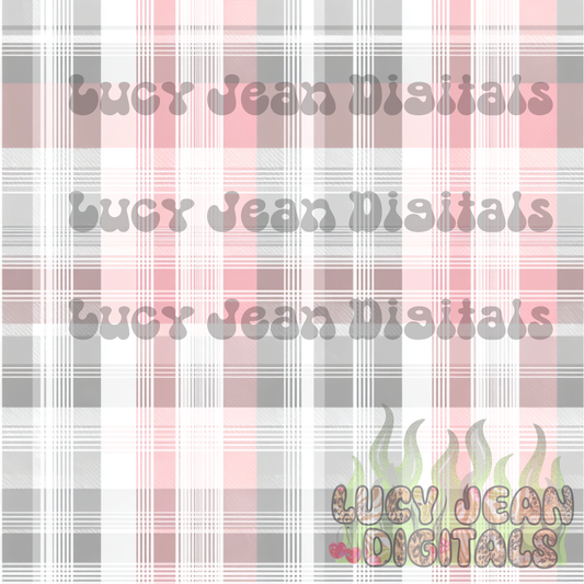 pink flannel Seamless File- 2026