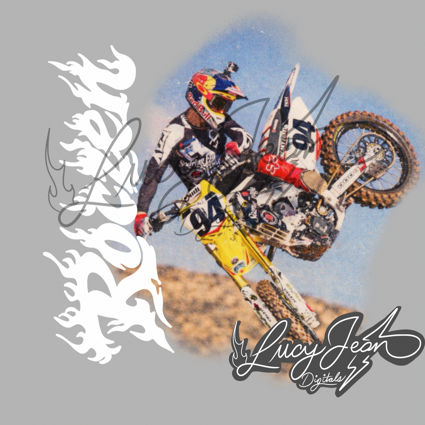 #94 dirt bike rider png (two colorways included)- 2026