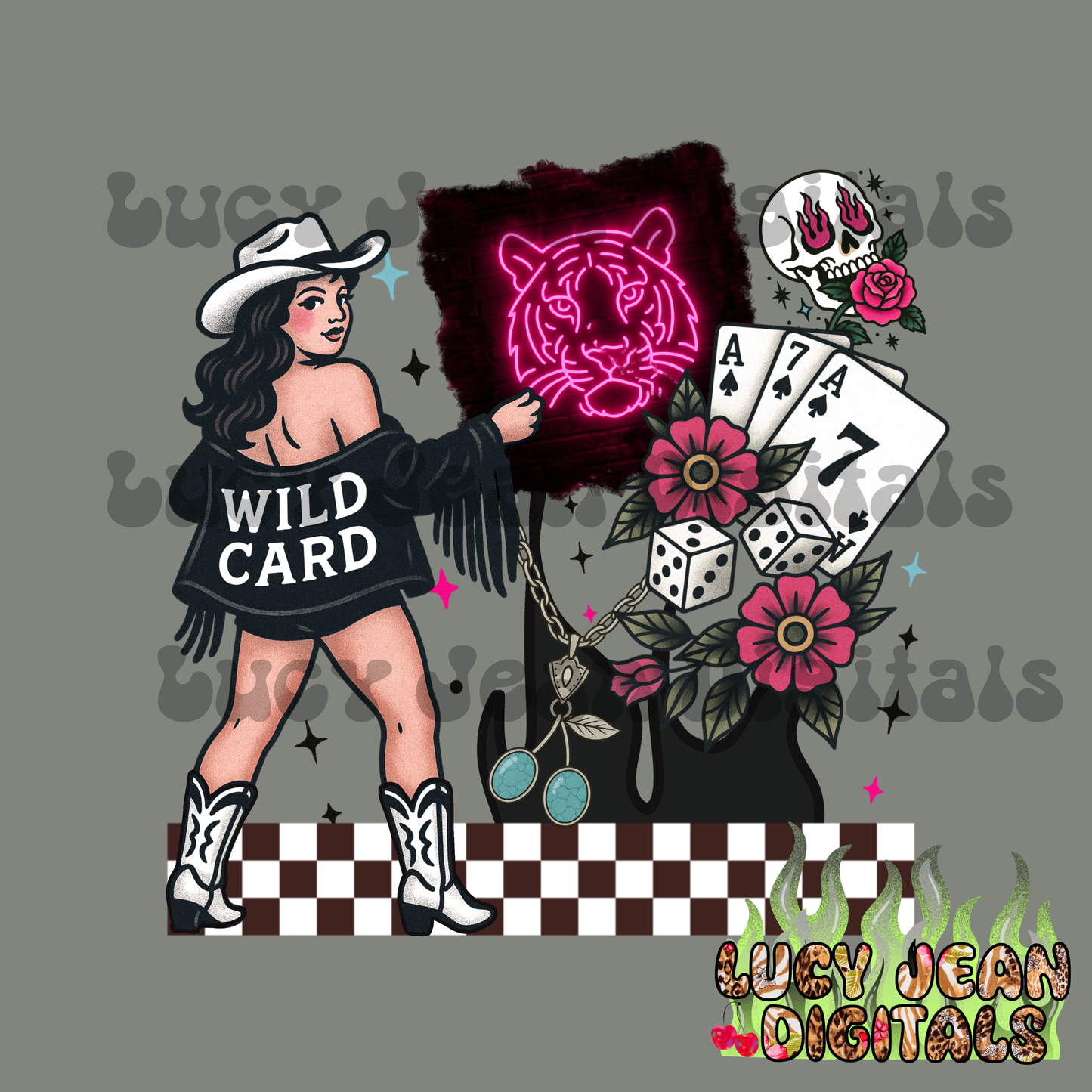Wild Card Flash PNG