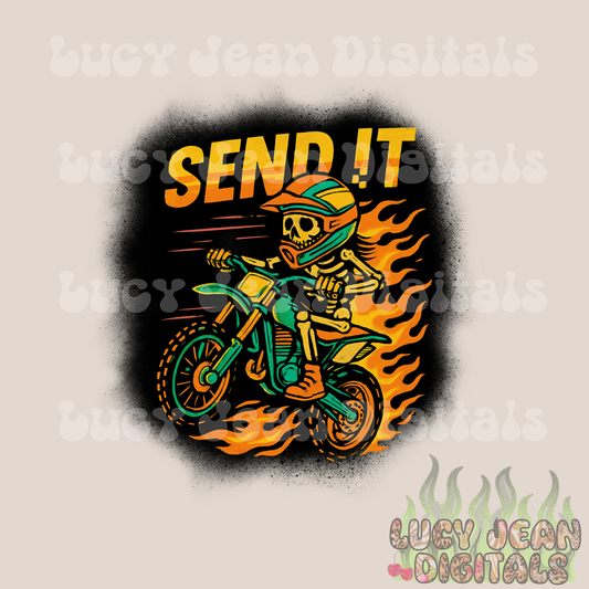 Send it moto PNG