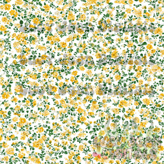 Tiny vintage yellow floral Seamless File- 2026
