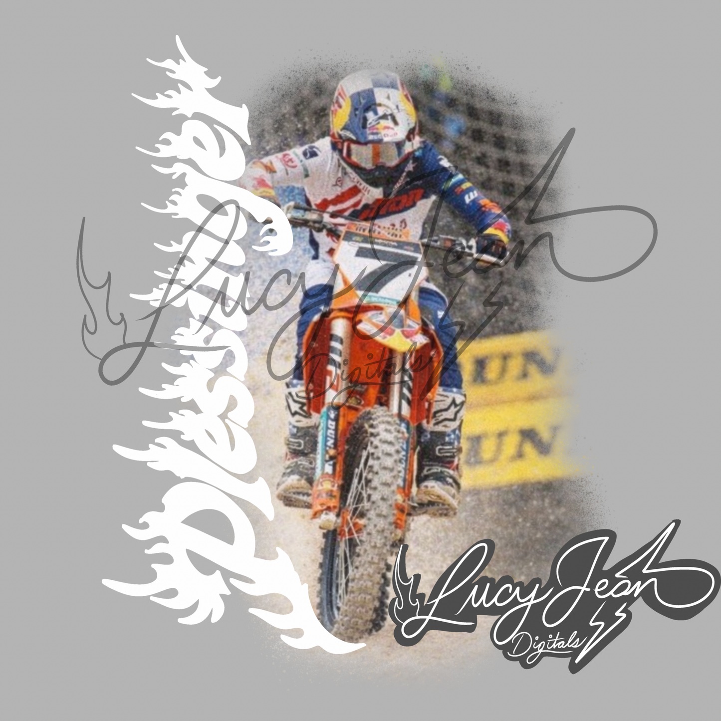 #7 dirt bike rider png (two colorways included)- 2026