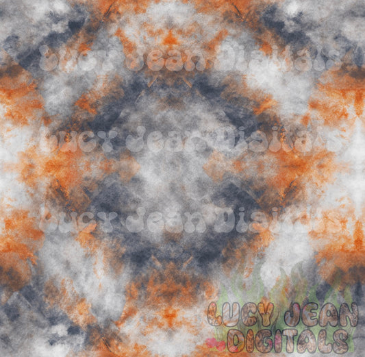 Grey , burnt orange acid wash Seamless File