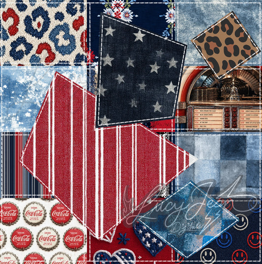 LJD x RMCC x RDD COLLAB 40J patchwork seamless file ~ LIMITED