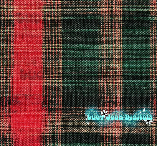Red green plaid Seamless File