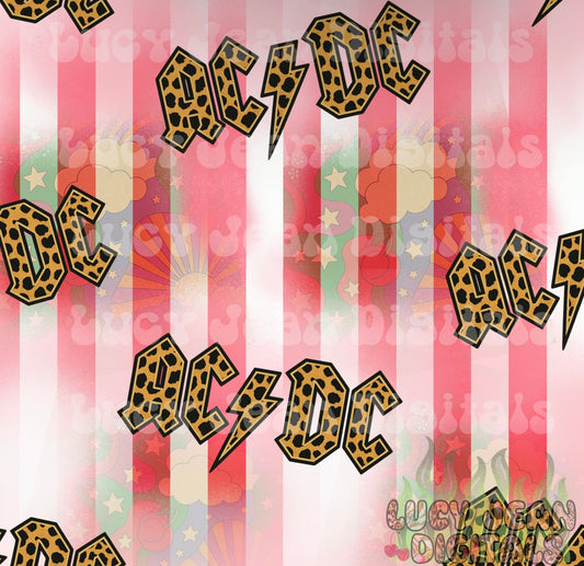 Cheetah Band Stripes Seamless File