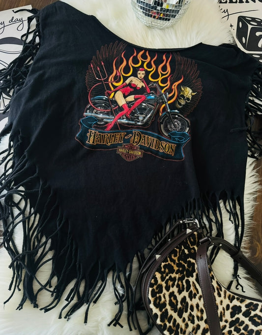 Womens Off the Shoulder HD up-cycle M-L